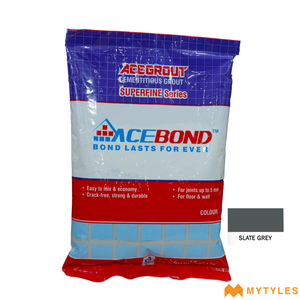 undefined-Acebond Cementitious Grout ( 1kg, Slate Grey)