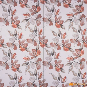 undefined-Vitrified Red Tropical Wall Tile Code38121 (600x1200mm, Matt)