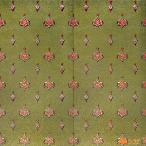 undefined-Vitrified Green Poster Wall Tile Code37891LT (600x1200mm, Matt)