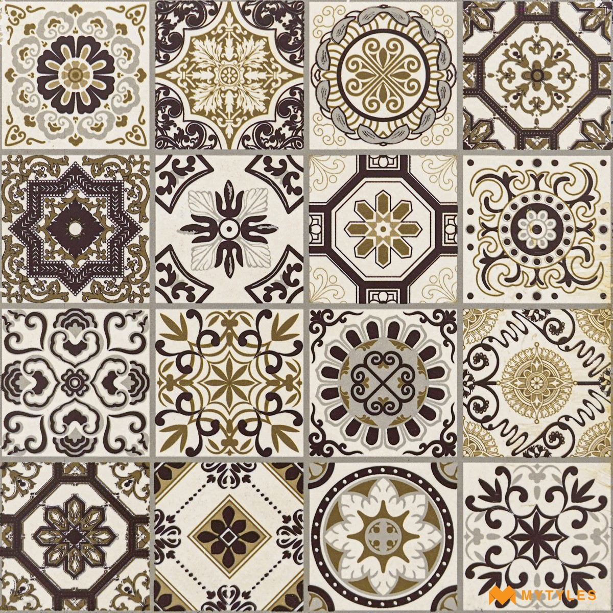 Buy 1x1 Feet Moroccan Wall & Floor Tile Online