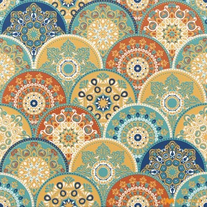 undefined-Ceramic Moroccan Tile Code22248 (300x300mm, Matt)