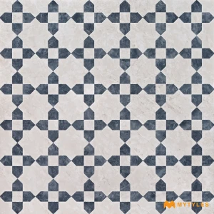 Azul Blue Cross Moroccan Tile Code39816 