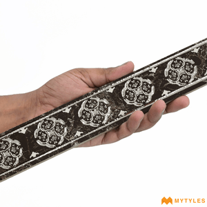 undefined-Vitrified Border Tile Code17076 (45x600mm, Metallic)