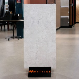 undefined-Vitrified Off-White Floor and Wall Tile Code37390 (600x1200mm, Carving Matt)
