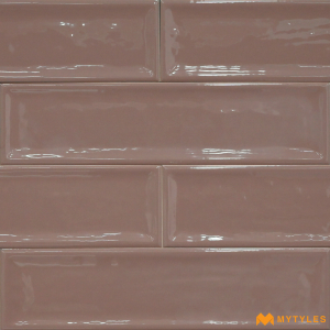 undefined-Ceramic Brown Subway Wall Tile Code17741 (75x300mm, Glossy)