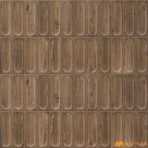 undefined-Ceramic Brown Wooden Wall Tile Code35609 (300x600mm, Matt)