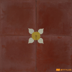 undefined-Athangudi Tile Code20965 (254x254mm, Matt)