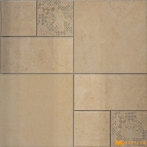 undefined-Vitrified Brown Modular Floor and Wall Tile Code35137 (500x500mm, Matt)