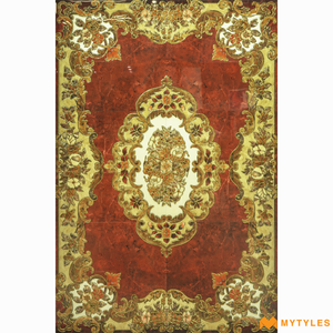 undefined-Carpet Rangoli Vitrified Tiles Code1350 (4x6Feet, Glossy)