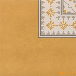 undefined-Ceramic Yellow Carpet Corner Floor and Wall Tile Code36087A (300x300mm, Matt)