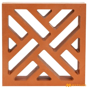 undefined-Terracotta Nexa Jali Code38261 (220x220mm, Matt)