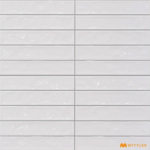 White Geometric Tile Code21412