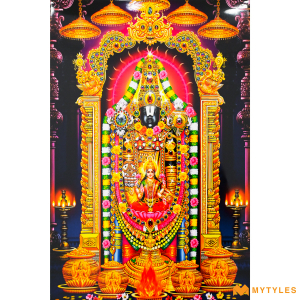 undefined-Lord Venkateshwar Poster Wall Tile Code26049 (300x450mm, Glossy)