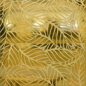 undefined-Ceramic Gold Highlighter Wall Tile Code36191 (300x600mm, Metallic)