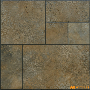 undefined-Vitrified Digital Parking Floor and Wall Tile Code27665 (400x400mm, Matt)