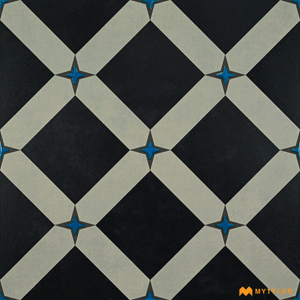 undefined-Vitrified Moroccan Tile Code20715 (600x600mm, Matt)