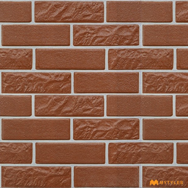Elevation Tiles-Porcelain Red Elevation Wall Tile Code29328 (300x450mm, Matt)