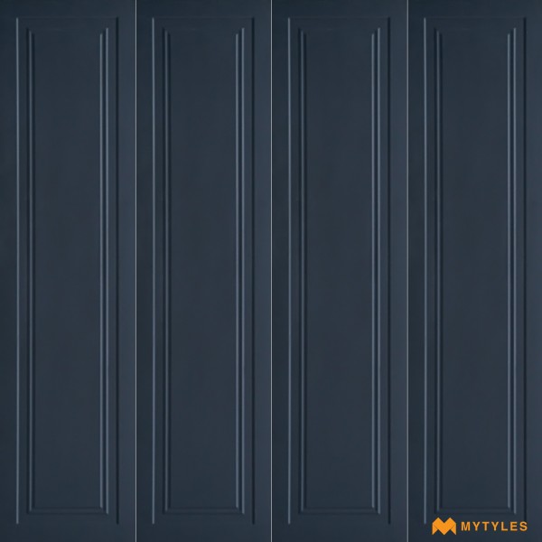 Textured Tiles-Imported Blue Textured Wall Tile Code29214 (300x1200mm, Matt)