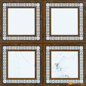 undefined-White Carpet Floor and Wall Tile Code29291A (300x300mm, Matt)
