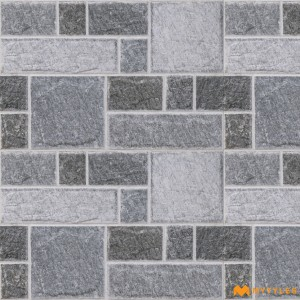 undefined-Porcelain Gray Elevation Wall Tile Code5790 (300x450mm, Matt)