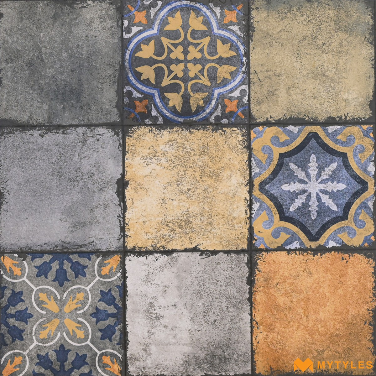 Buy 2x2 feet Vitrified Moroccan Tile Code33133 Online | MyTyles