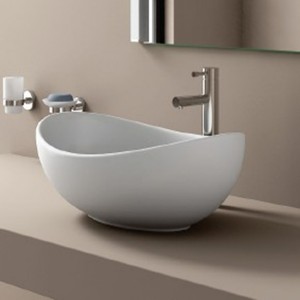 undefined-Ceramic White Wash Basin Code31343 (320x420mm, Glossy, Crucial)