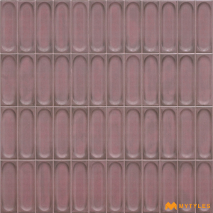 undefined-Ceramic Pink Geometric Wall Tile Code27573 (300x600mm, Matt)