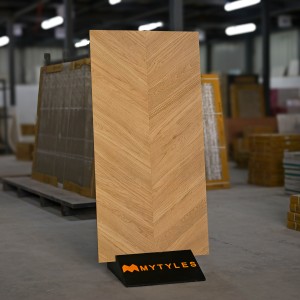 undefined-Vitrified Brown Wooden Floor and Wall Tile Code31741 (600x1200mm, Matt)