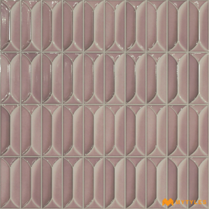 undefined-Ceramic Geometric Wall Tile Code24956 (300x600mm, Glossy)