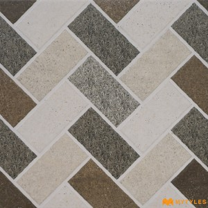 undefined-Vitrified Gray Digital Parking Floor and Wall Tile Code31042 (300x300mm, Matt)