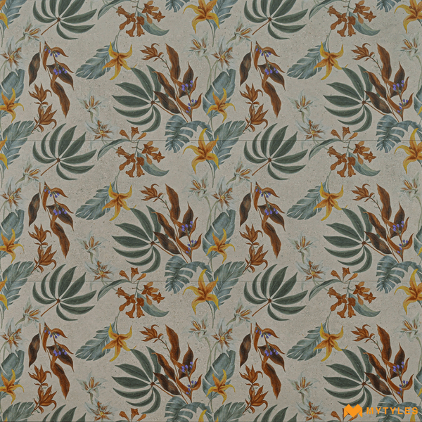 Tropical Tiles-Imported Tropical  Wall Tile Code17363 (400x1200mm, Matt) 