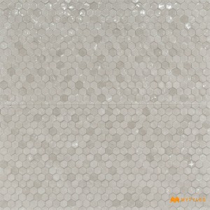 undefined-Ceramic White Mosaic Wall Tile Code31670 (300x600mm, Glossy)