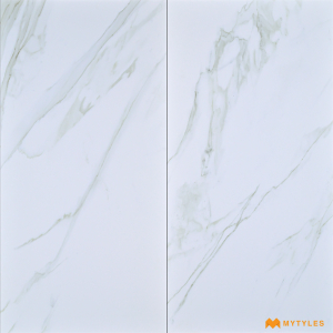 undefined-Vitrified White Floor and Wall Tile Code28101 (600x1200mm, Matt)