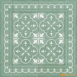 Green Carpet Design Tile Code30704