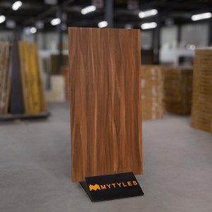 undefined-Vitrified Brown Wooden Floor and Wall Tile Code33362 (600x1200mm, Matt)