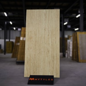 undefined-Vitrified Brown Floor and Wall Tile Code30146 (600x1200mm, Matt)