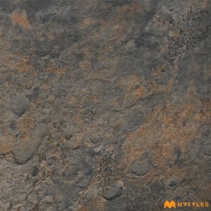 undefined-Vitrified Gray Digital Parking Floor and Wall Tile Code28704 (400x400mm, Matt)