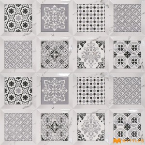 undefined-Ceramic White Wall Tile Code35338HL7 (300x600mm, Glossy)