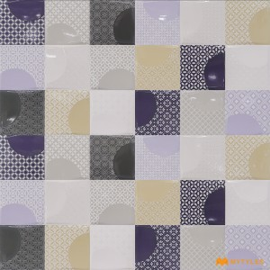 undefined-Ceramic White Wall Tile Code28455 (300x600mm, Glossy)