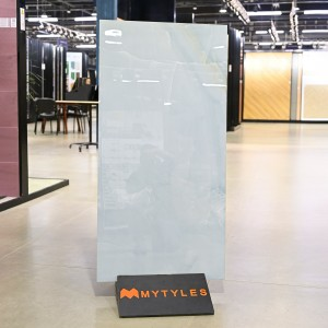 undefined-Vitrified Blue Floor and Wall Tile Code37046 (600x1200mm, Glossy)