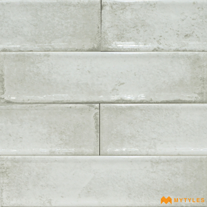 undefined-Ceramic Gray Subway Wall Tile Code19393 (75x300mm, Glossy)