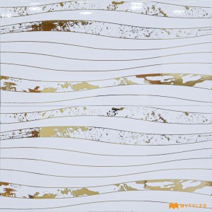 undefined-Ceramic White Highlighter Wall Tile Code31251 (300x600mm, High-Glossy)