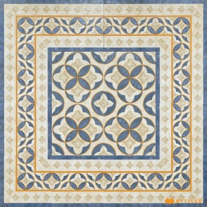 undefined-Ceramic Cream Carpet Design Floor and Wall Tile Code24816C (300x300mm, Matt)