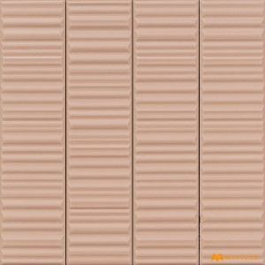 undefined-Imported Pink Subway Wall Tile Code28303 (50x200mm, Matt)