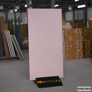 undefined-Vitrified Pink Floor and Wall Tile Code32612 (600x1200mm, Matt)