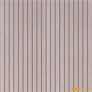 undefined-Chalk White Fluted Matt Ceramic Textured Wall Tile Code40071 300x600mm 6Pc