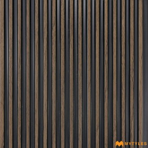 undefined-Brown Louver Wall Panels Code34807 (150x2400mm, Matt)
