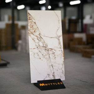 undefined-Vitrified Cream Floor and Wall Tile Code32327 (600x1200mm, Matt)