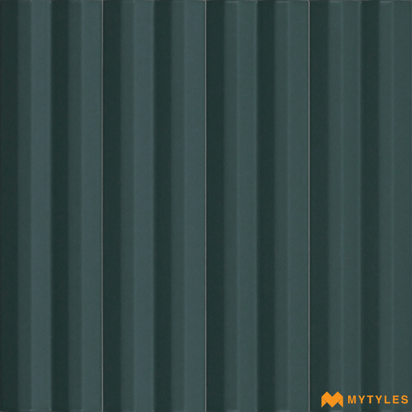 Fluted Tile-Ceramic Fluted Wall Tile Code22885 (75x300mm, Matt)
