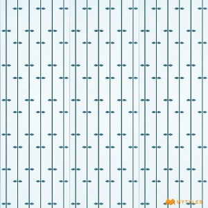 undefined-Imported Blue Moroccan Wall Tile Code29341 (400x1200mm, Matt)